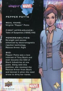 Pepper Potts back card image
