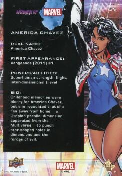 America Chavez back card image