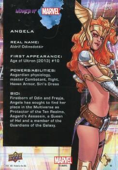 Angela back card image