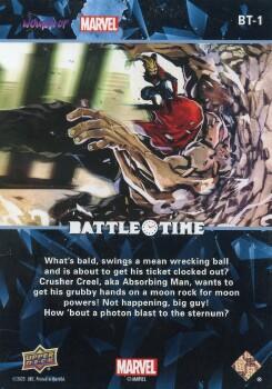 Captain Marvel/Absorbing Man back card image