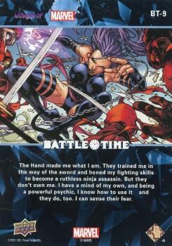 Psylocke/The Hand back card image
