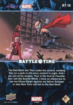 Scarlet Witch vs. Thor back card image