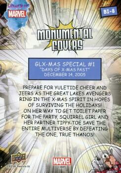 GLX-Mas Special #1 back card image