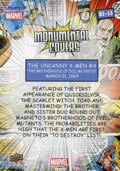 The X-Men #4 back card image