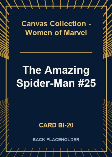 The Amazing Spider-Man #25 back card image