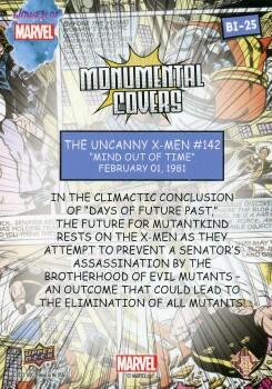 Uncanny X-Men #142 back card image