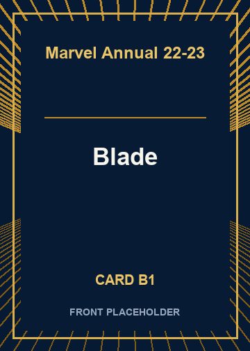 Blade card thumbnail