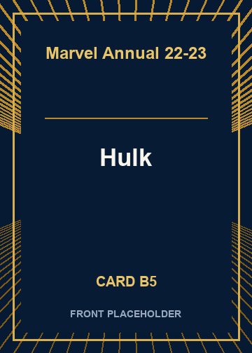 Hulk card thumbnail