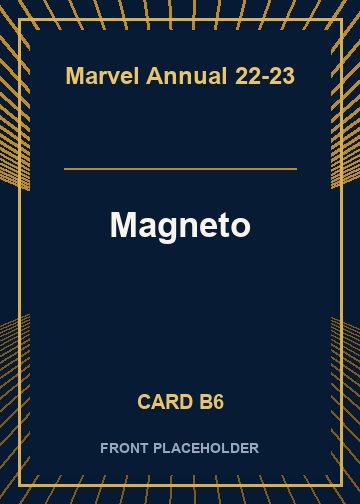 Magneto card thumbnail