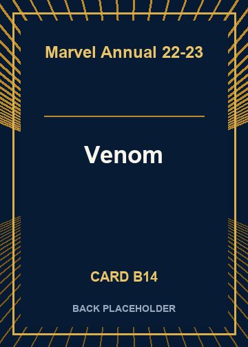 Venom back card image