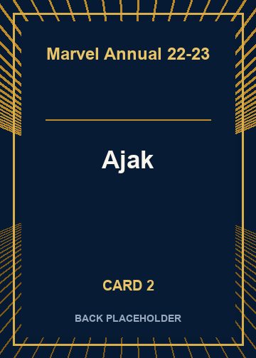 Ajak back artwork