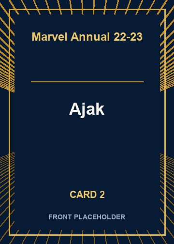 Ajak front artwork