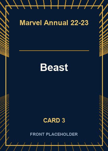 Beast front artwork