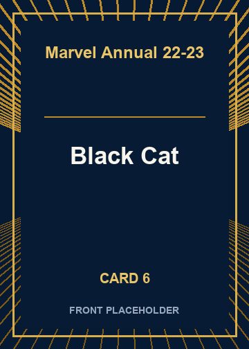 Black Cat front artwork