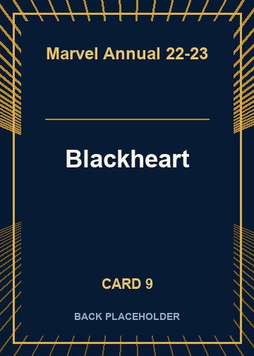 Blackheart back artwork