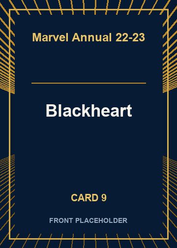 Blackheart front artwork