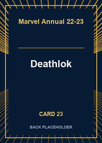 Deathlok back artwork