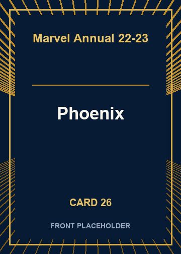 Phoenix front artwork
