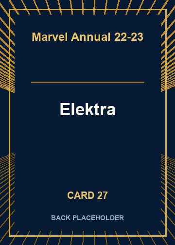Elektra back artwork