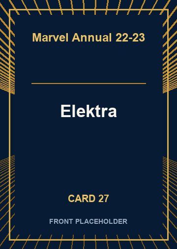 Elektra front artwork