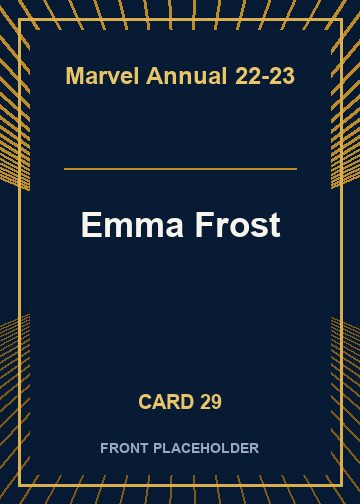 Emma Frost front artwork