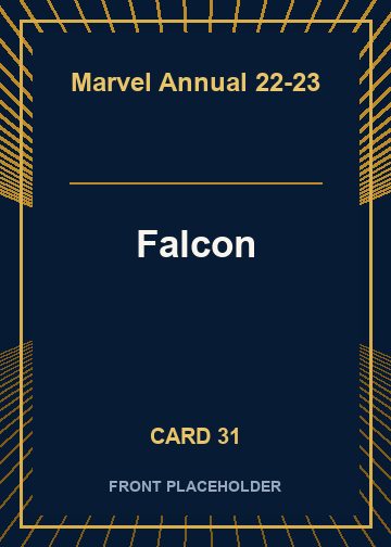 Falcon front artwork
