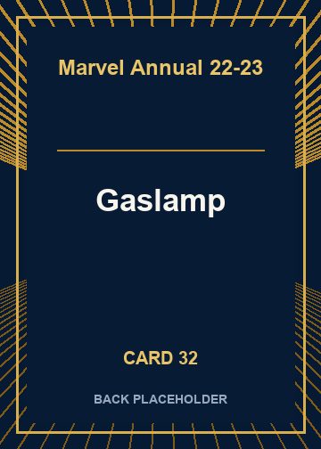 Gaslamp back artwork