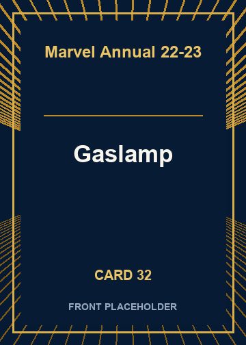 Gaslamp front artwork