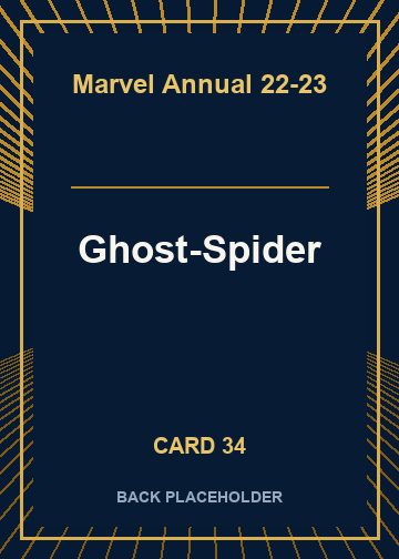 Ghost-Spider back artwork