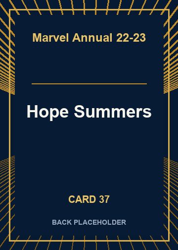 Hope Summers back card image