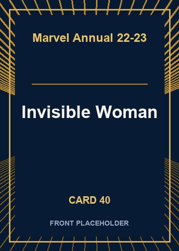 Invisible Woman card thumbnail