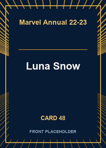 Luna Snow card thumbnail