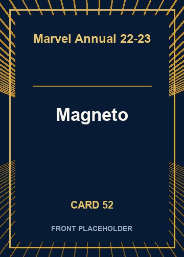 Magneto front card image