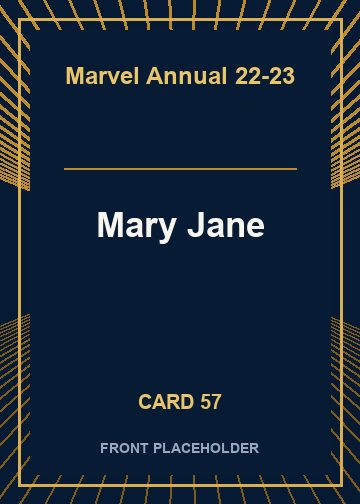 Mary Jane front card image