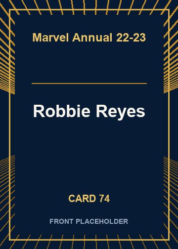Robbie Reyes card thumbnail