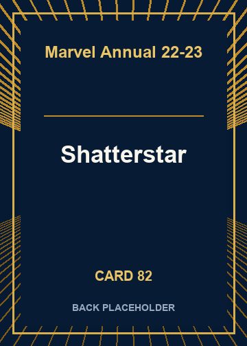 Shatterstar back card image