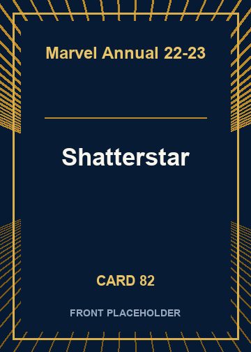 Shatterstar card thumbnail