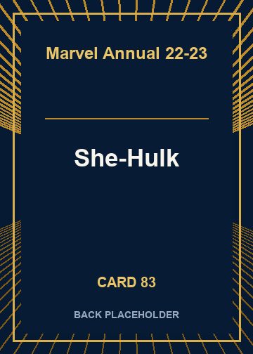She-Hulk back card image