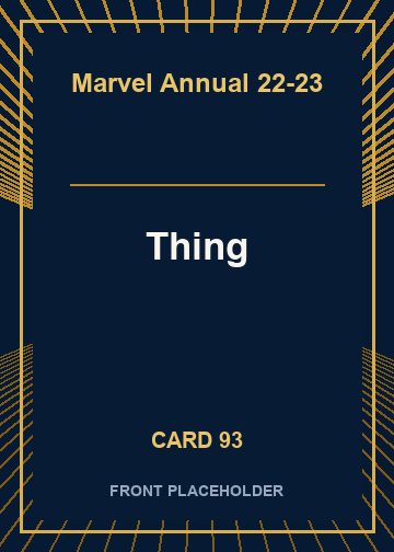 Thing front card image