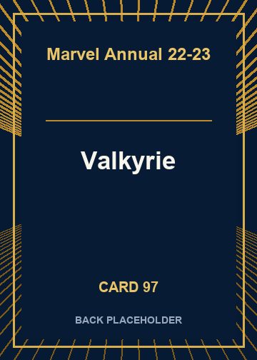 Valkyrie back card image