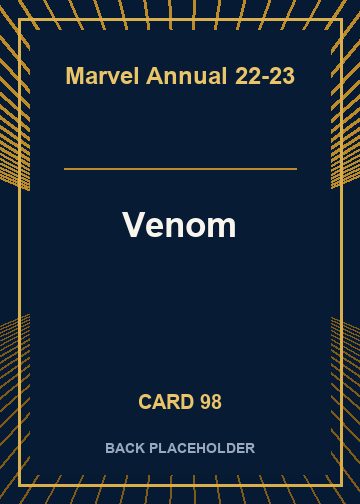 Venom back card image