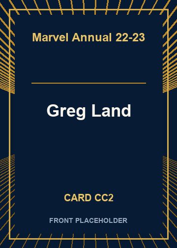 Greg Land card thumbnail