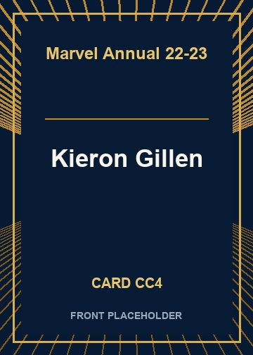 Kieron Gillen card thumbnail