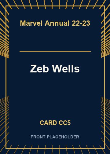 Zeb Wells card thumbnail