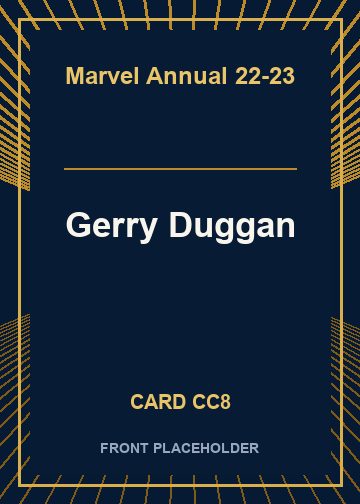 Gerry Duggan front card image