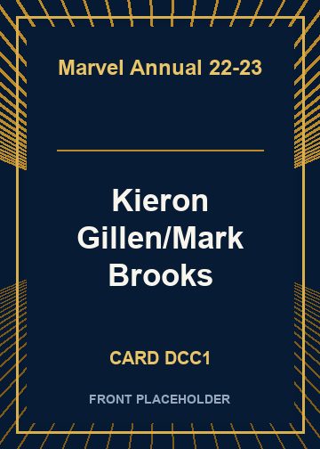 Kieron Gillen/Mark Brooks card thumbnail