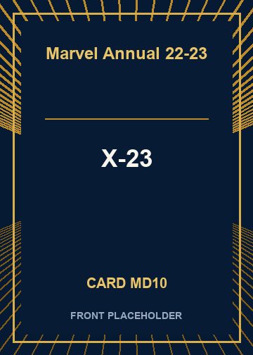 X-23 card thumbnail