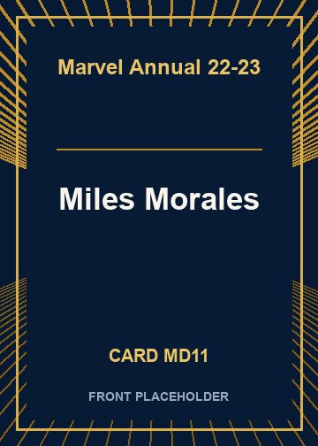 Miles Morales card thumbnail