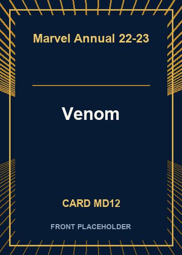 Venom front card image