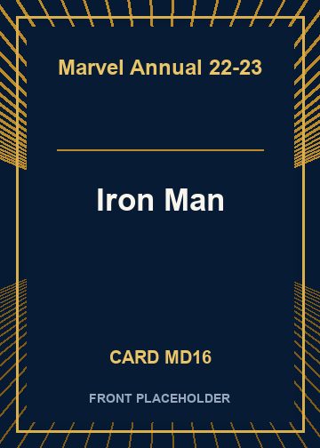 Iron Man card thumbnail